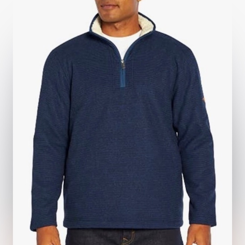 ORVIS Sherpa Lined 1/4 Zip Pullover - M